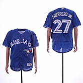 Blue Jays 27 Vladimir Guerrero Jr. Royal Flexbase Jersey Sguo,baseball caps,new era cap wholesale,wholesale hats